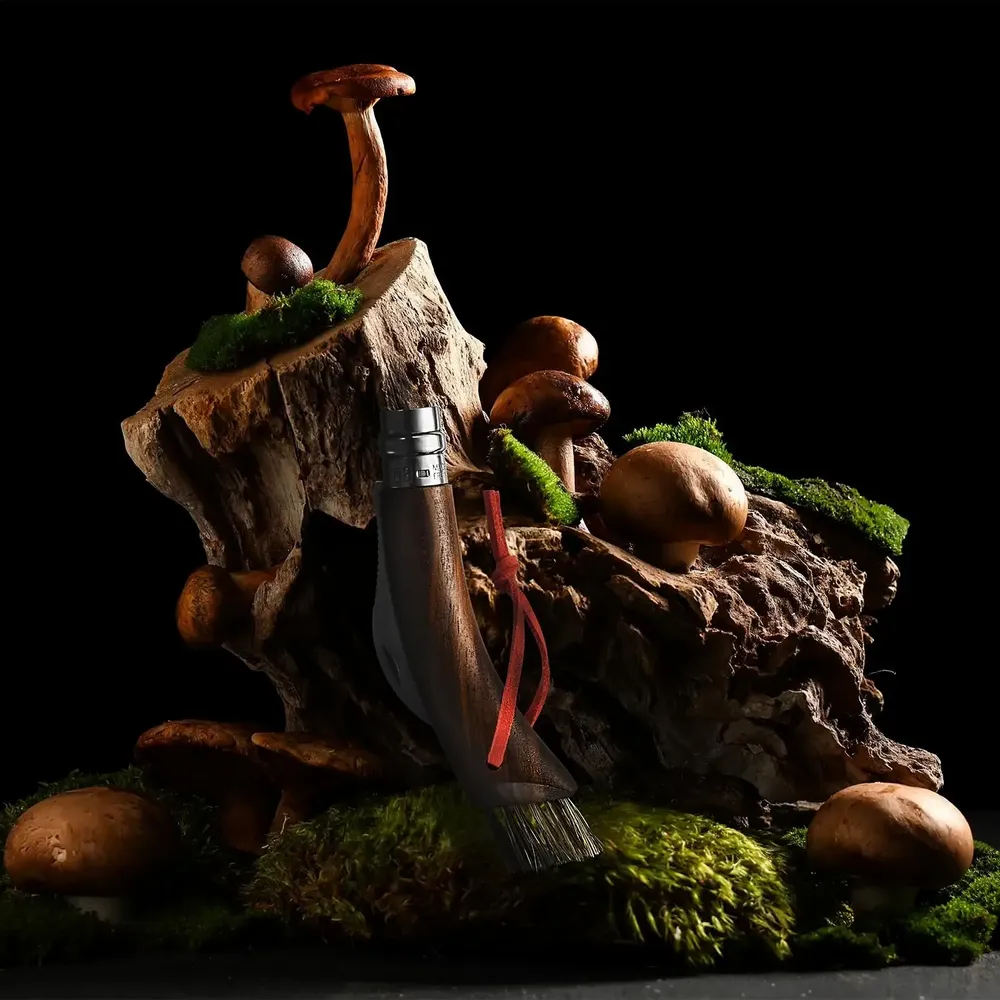 Kitchen utensils - Pencil case No. 08 Black Walnut Mushroom - OPINEL