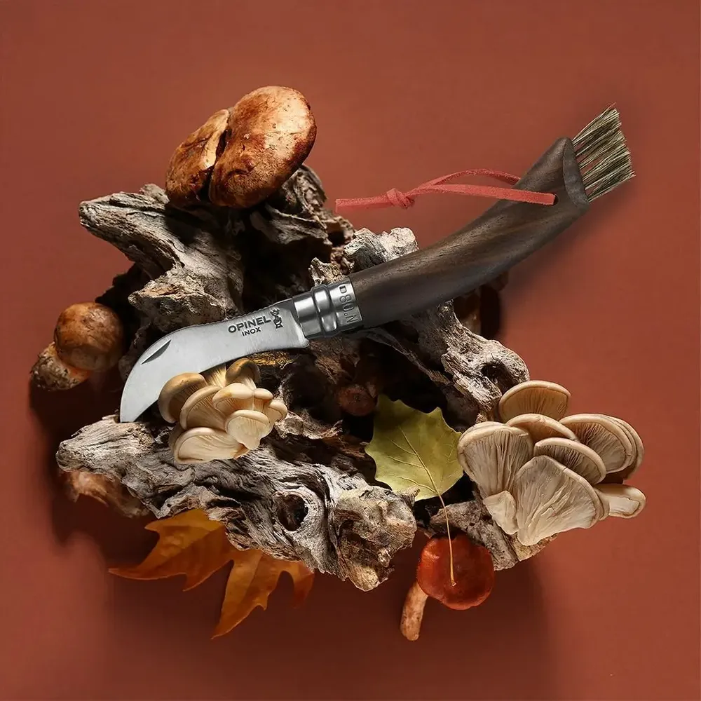 Kitchen utensils - Pencil case No. 08 Black Walnut Mushroom - OPINEL