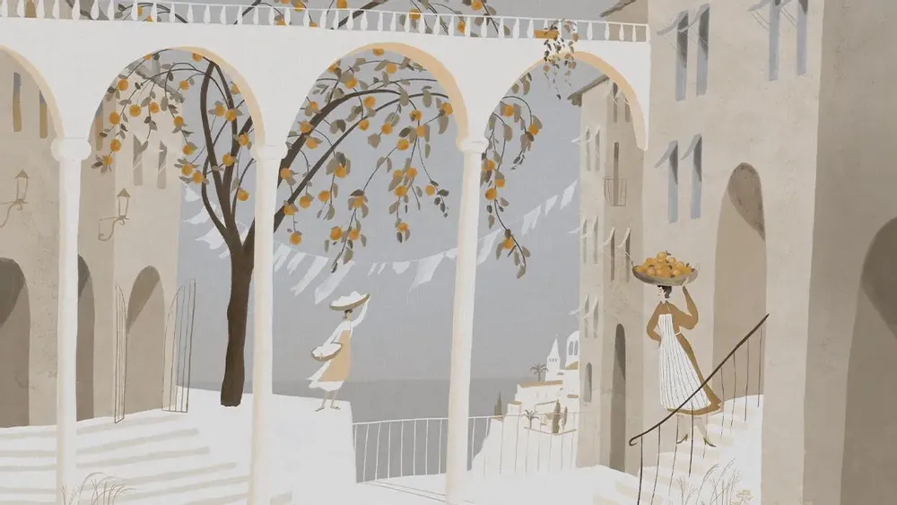 Wallpaper - Tangerine - STUDIJO