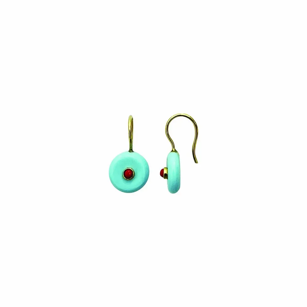 Jewelry - Fine stone earring - Pawnees - SOPHIE DESCHAMPS BIJOUX