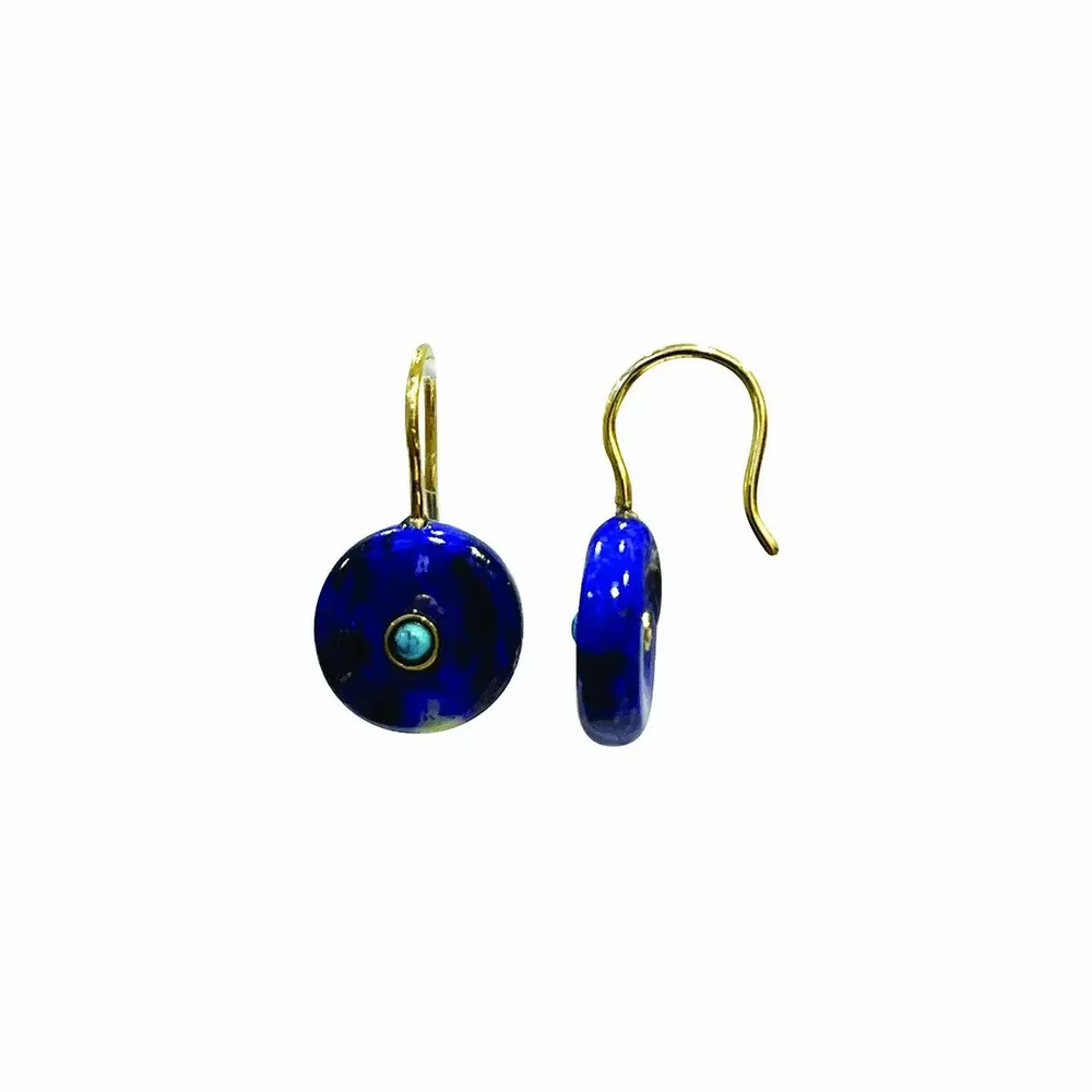 Jewelry - Fine stone earring - Pawnees - SOPHIE DESCHAMPS BIJOUX