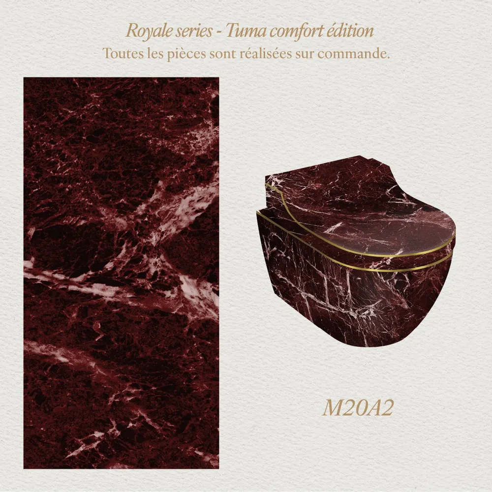 Ceramic - Royale Series – Tuma Comfort edition - Toilets - ARTOLETTA® MAISON COLLECTION