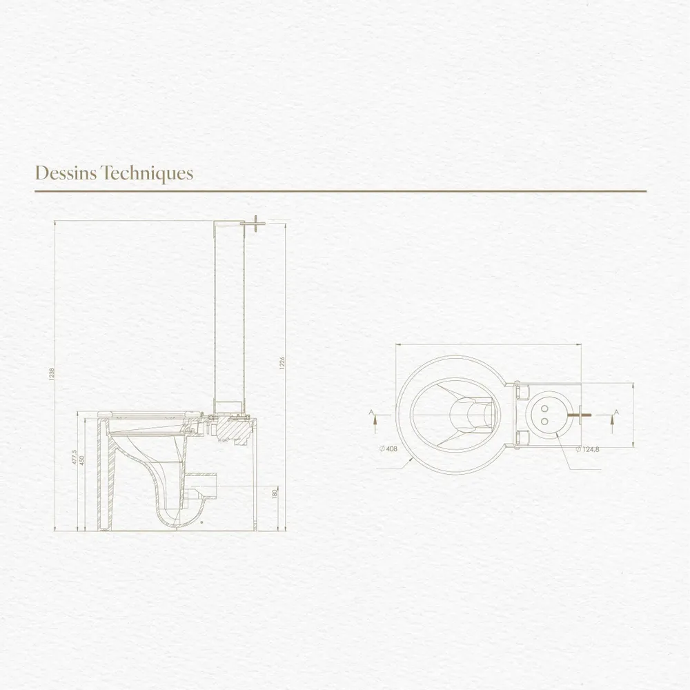 Toilets - Blanc Series – Icone edition-  Toilets - ARTOLETTA® MAISON COLLECTION