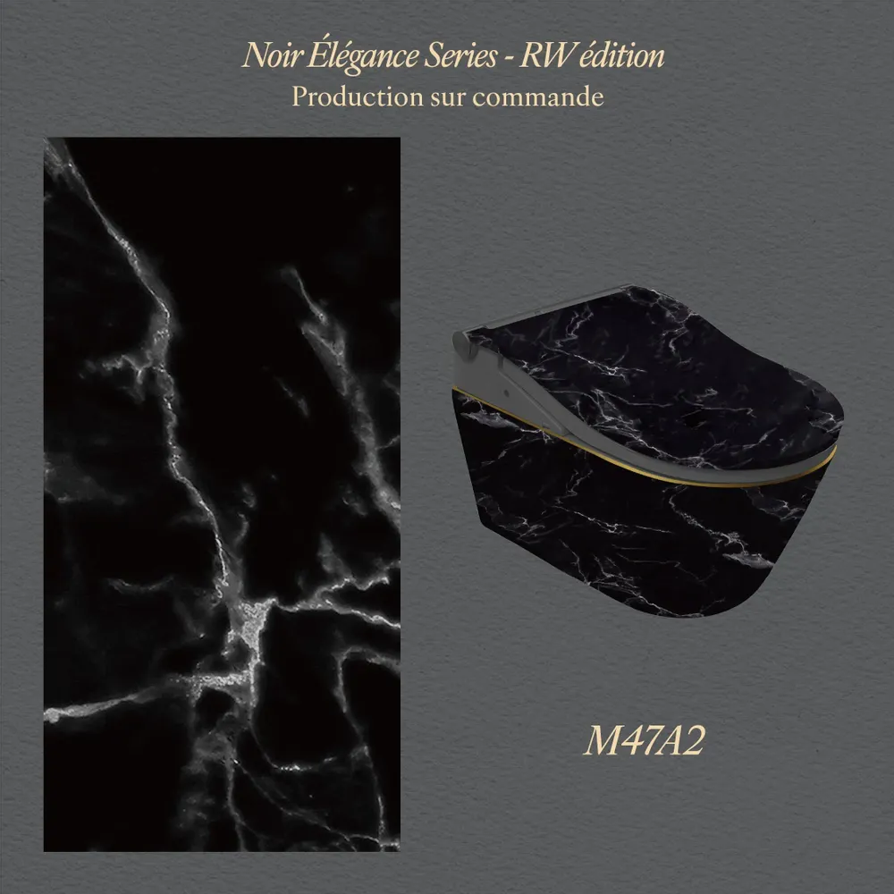 Ceramic - Noir Series – RW edition - Toilets - ARTOLETTA® MAISON COLLECTION