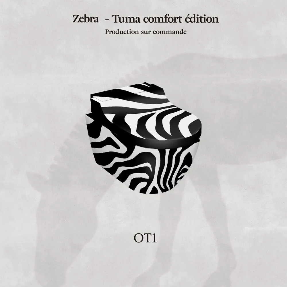 Ceramic - MOOD AFRICA - Zebra - Toilets - ARTOLETTA® MAISON COLLECTION