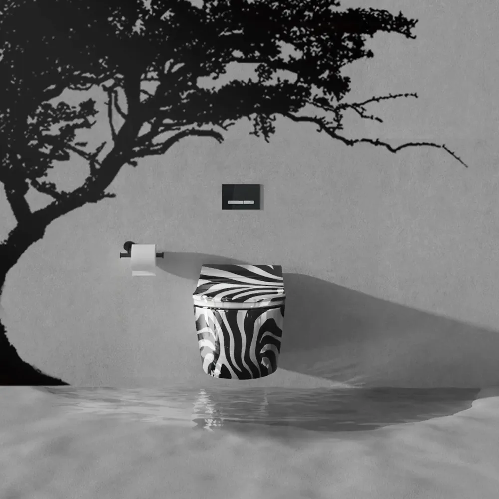 Ceramic - MOOD AFRICA - Zebra - Toilets - ARTOLETTA® MAISON COLLECTION