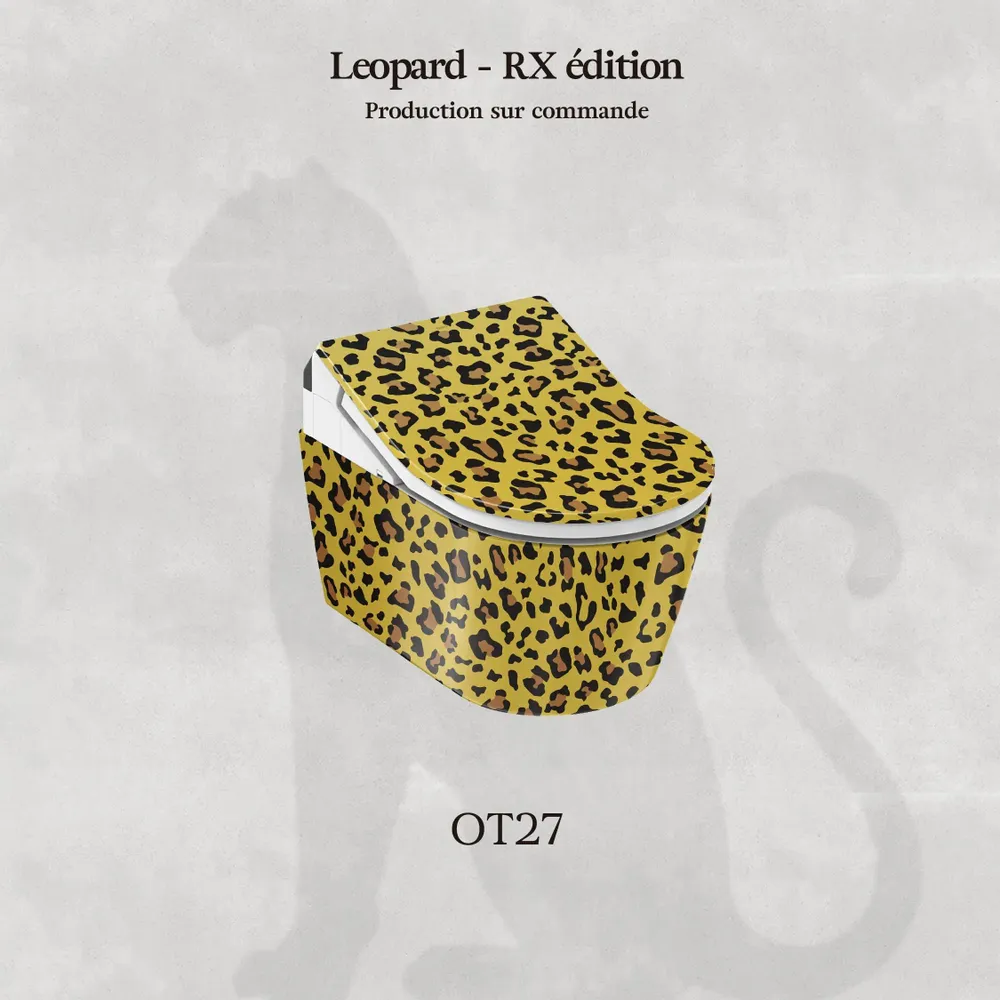 Services - MOOD AFRICA – Leopard - Toilets - ARTOLETTA® MAISON COLLECTION