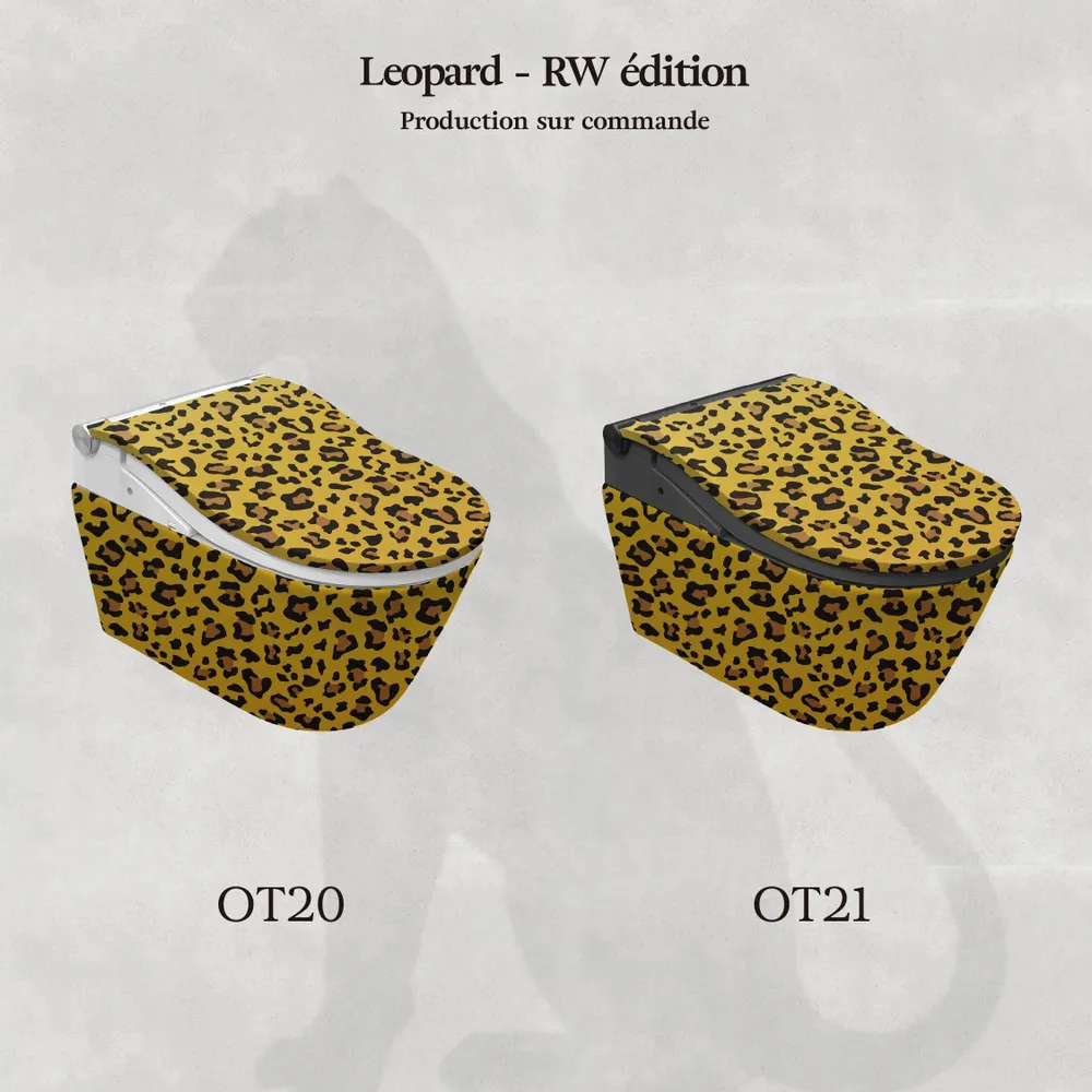 Services - MOOD AFRICA – Leopard - Toilets - ARTOLETTA® MAISON COLLECTION