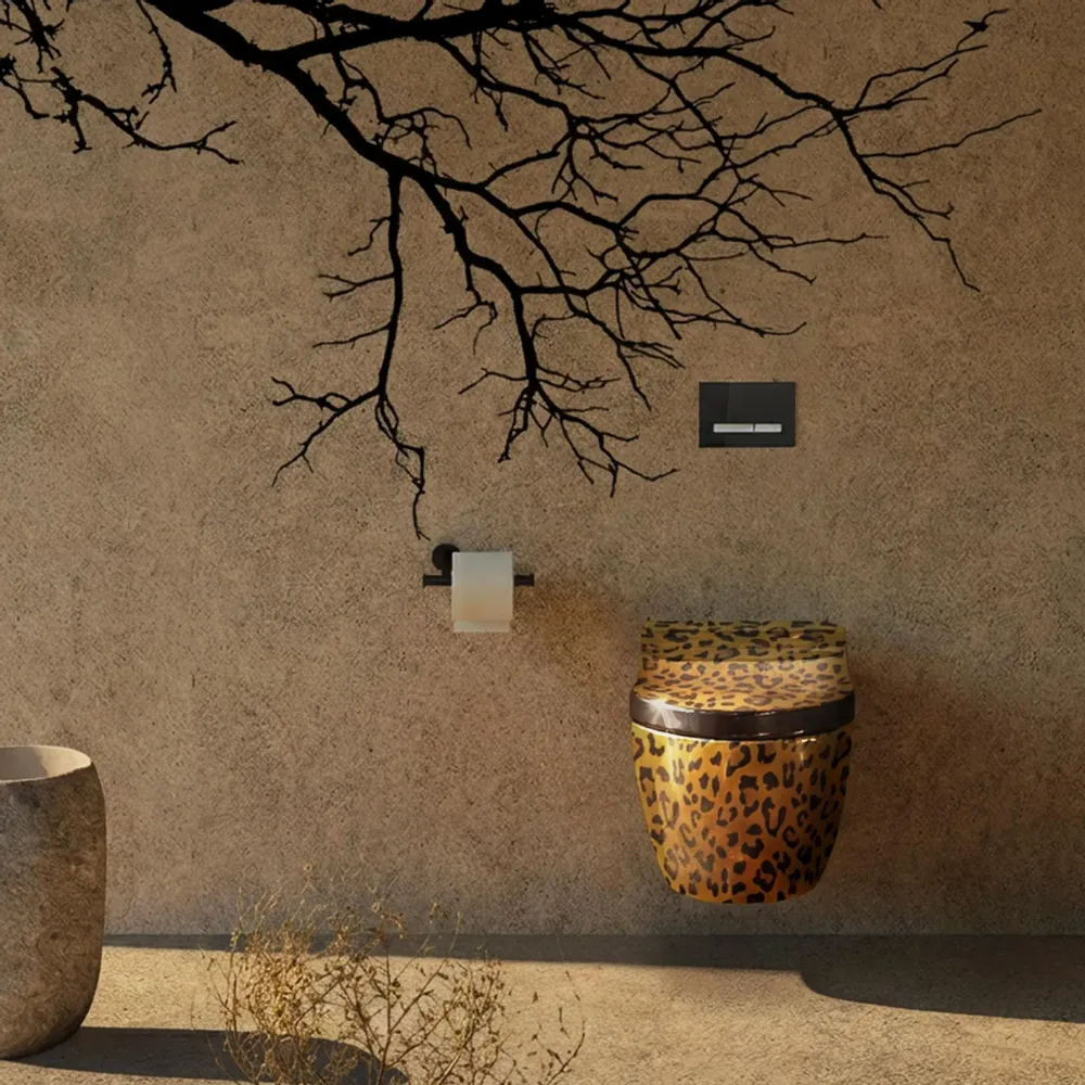 Services - MOOD AFRICA – Leopard - Toilets - ARTOLETTA® MAISON COLLECTION