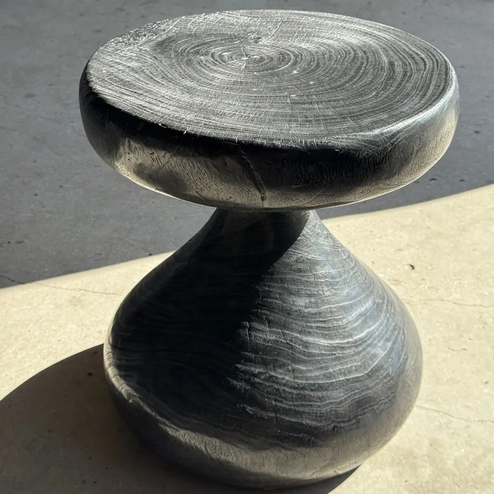 Coffee tables - Pawn Black - Black Pawn Stool, Side Table - OFFICE OBJETS