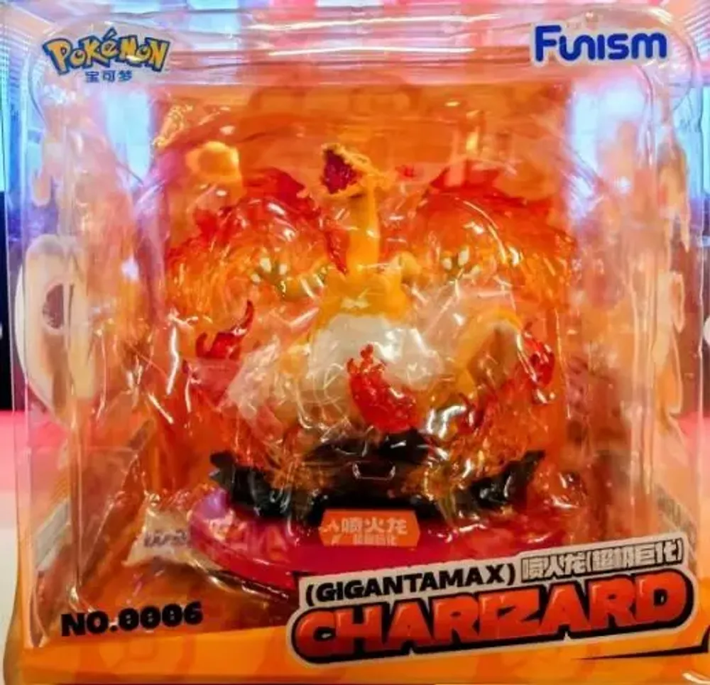 Produits sous licence  - POKEMON GIGANTAMAX CHARIZARD / DRACAUFEU - TOYBOX DISTRIBUTION