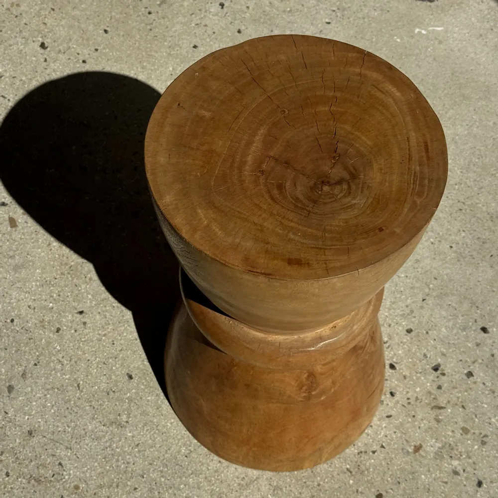 Tables basses - Tabouret, table d'appoint, bout de canapé en manguier massif bobine - OFFICE OBJETS