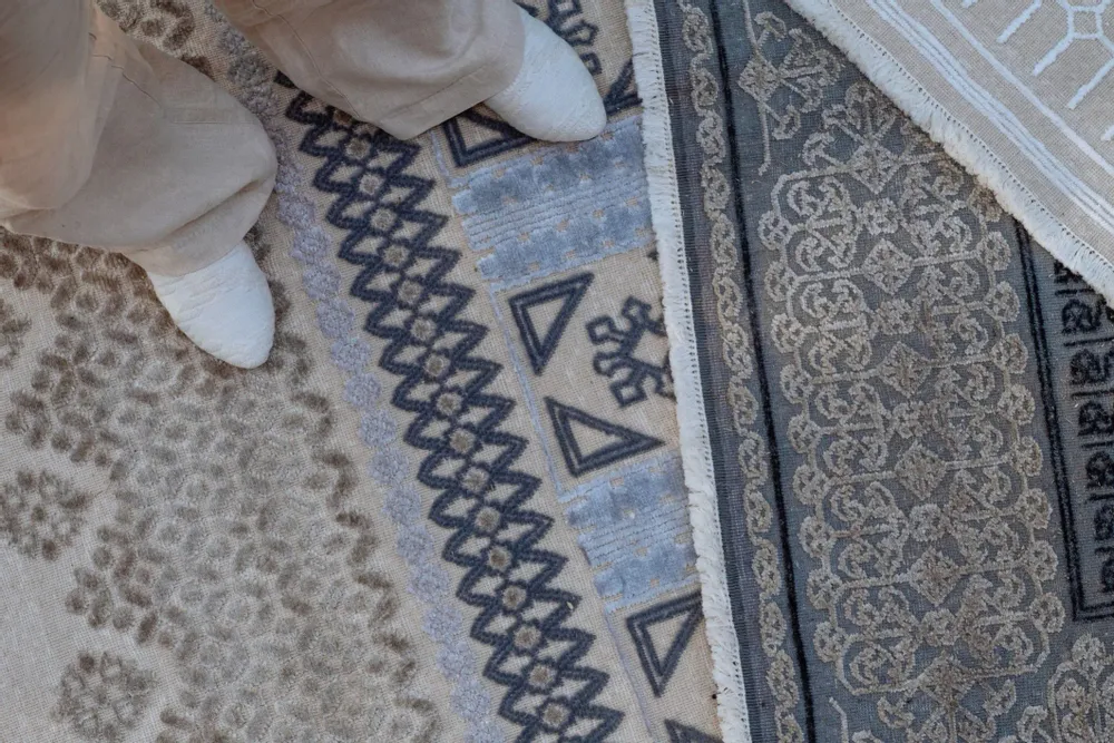 Tapis design - Hand-knotted Carpet - KILIIM