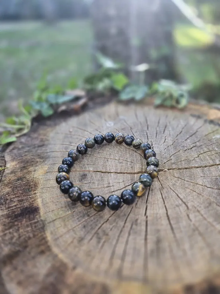 Jewelry - BRACELET PIERRE RONDE OEIL DE FAUCON - VENTILLO - MALUNE