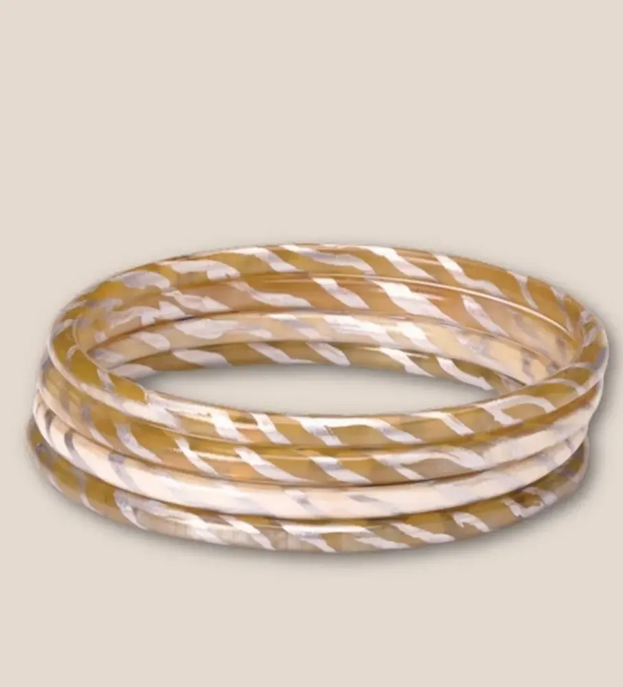 Jewelry - Jonc corne Zèbre Argent - VENTILLO - MALUNE