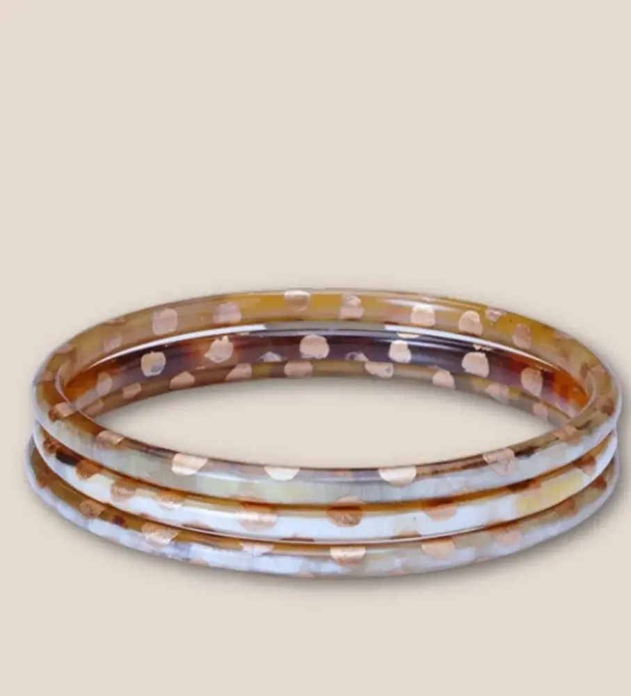 Jewelry - Jonc corne Léopard Champagne - VENTILLO - MALUNE