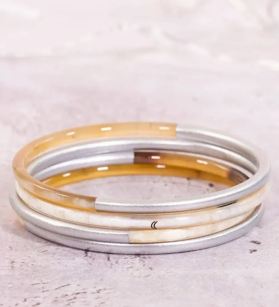 Bijoux - Jonc Corne Argent - VENTILLO - MALUNE