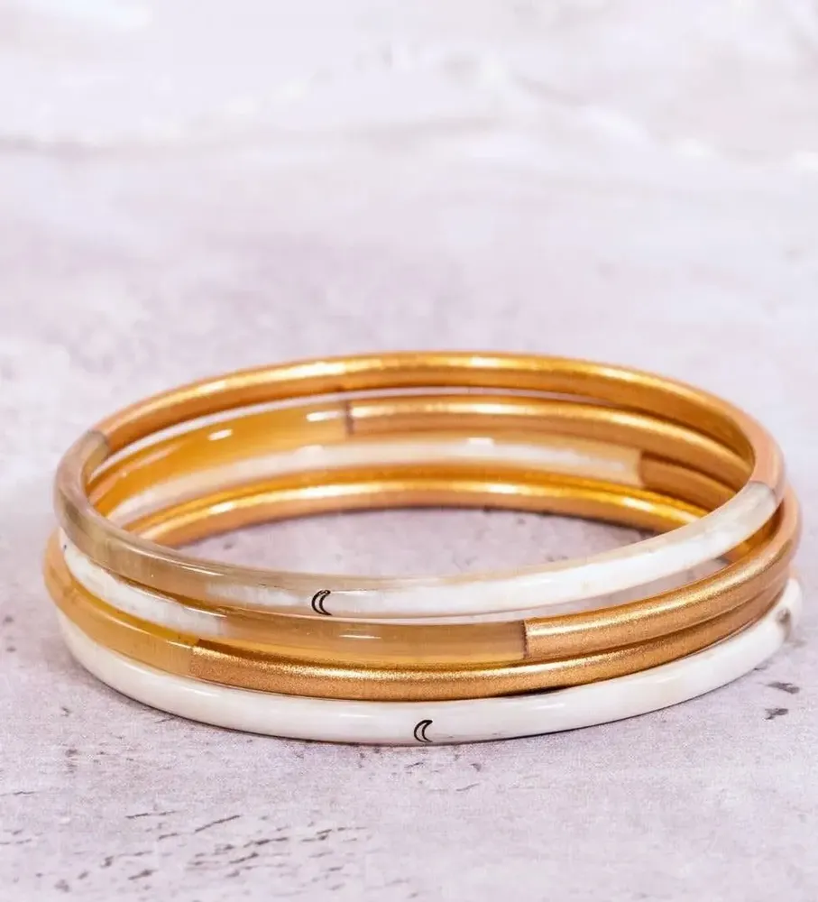 Jewelry - Jonc corne Champagne - VENTILLO - MALUNE