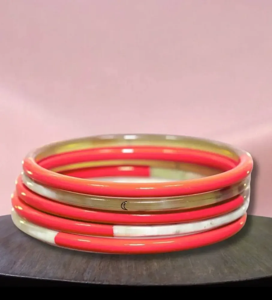 Jewelry - Jonc corne Rouge Vif - VENTILLO - MALUNE