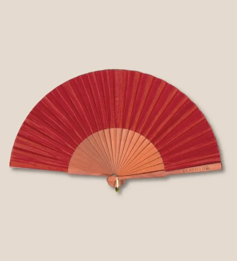Bijoux - Eventail Uni 17 Bordeaux - VENTILLO - MALUNE