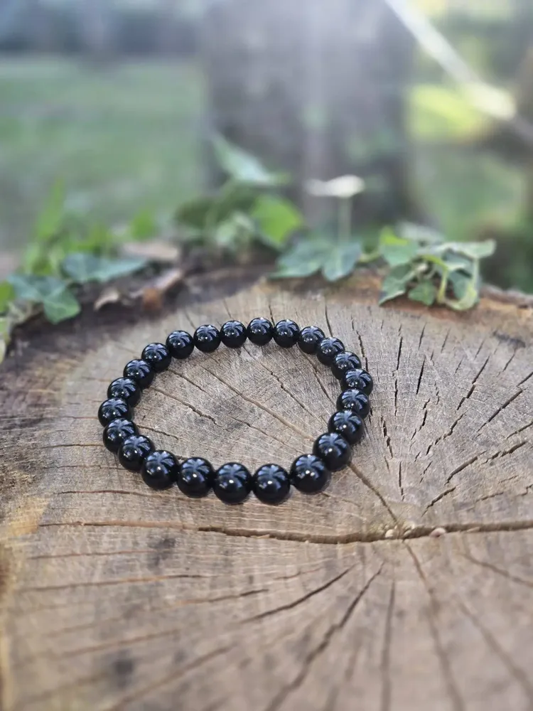 Jewelry - BRACELET PIERRE RONDE ONYX - VENTILLO - MALUNE