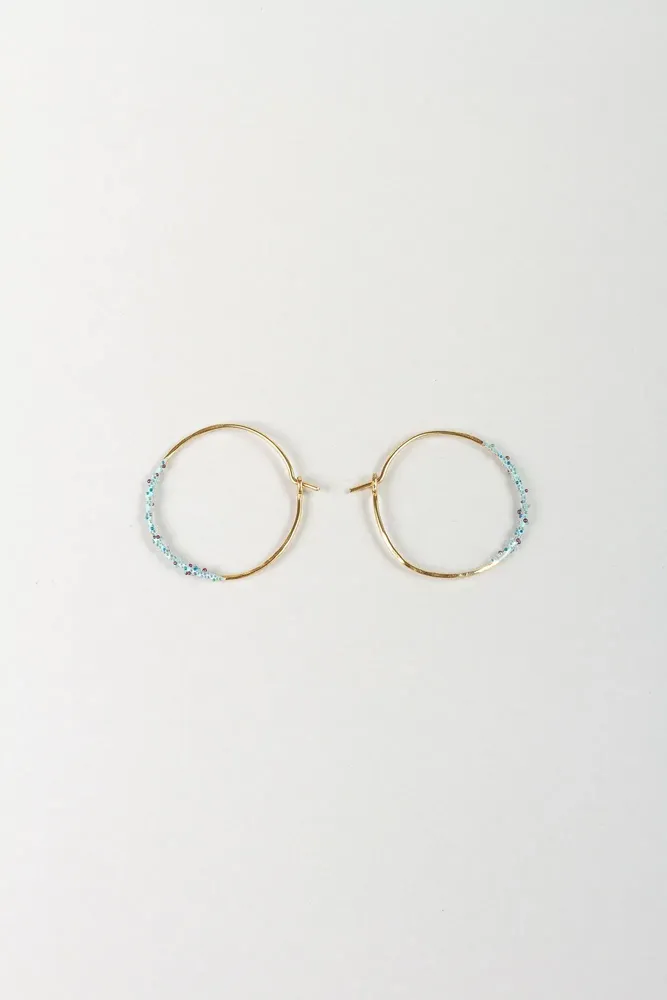 Jewelry - Light Hoop S Earrings - CAPA DESIGN LLC