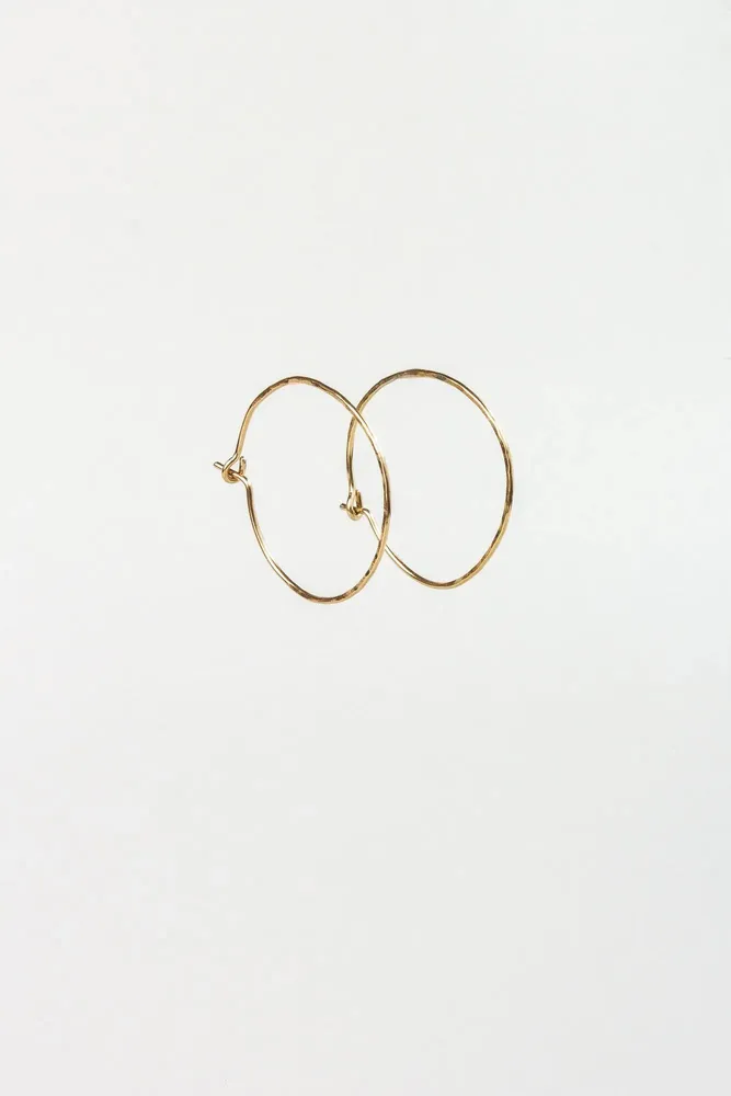 Jewelry - Light Hoop S Earrings - CAPA DESIGN LLC