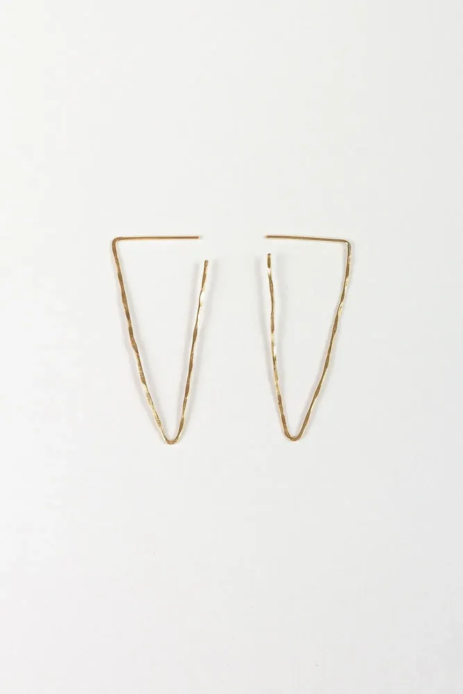 Jewelry - Light Triangle Earrings - CAPA DESIGN LLC