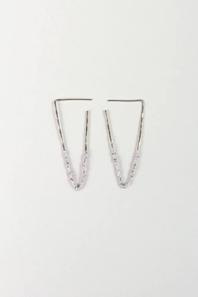Jewelry - Light Triangle Earrings - CAPA DESIGN LLC