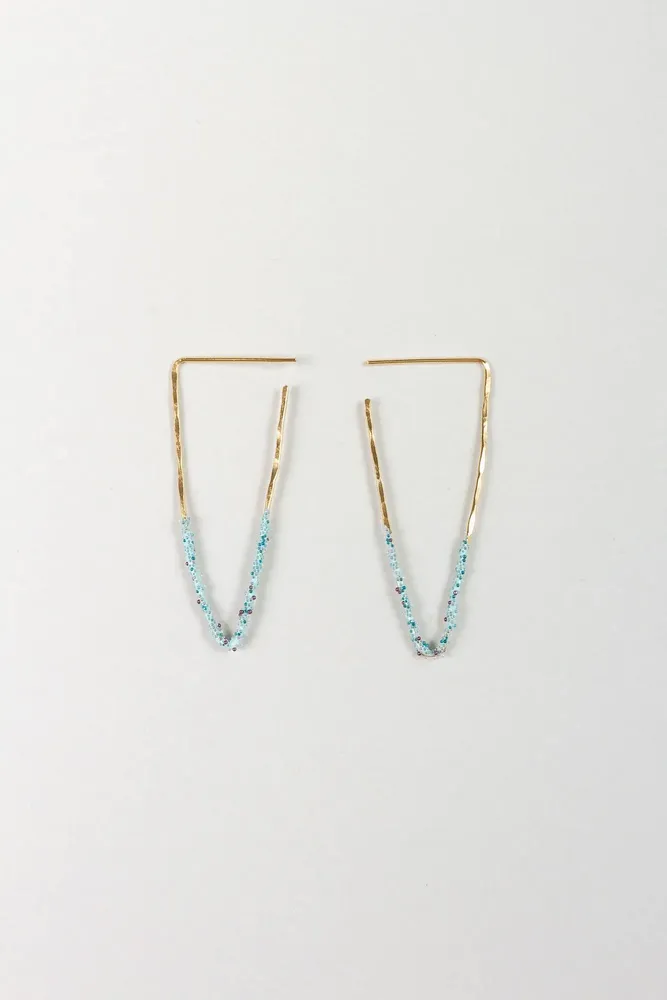 Jewelry - Light Triangle Earrings - CAPA DESIGN LLC