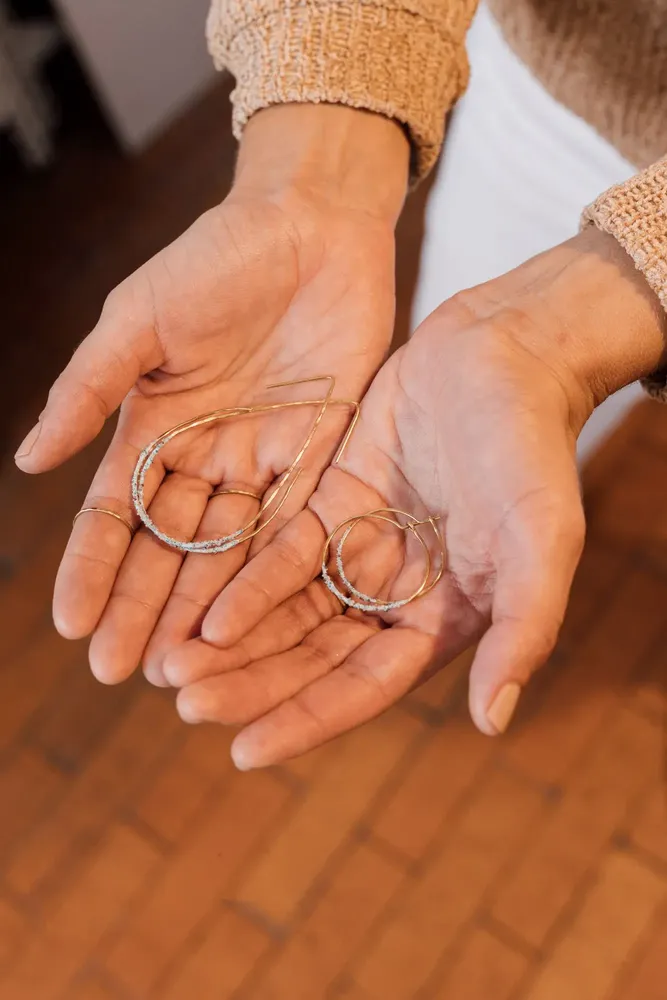 Jewelry - Light Drop Earrings - CAPA DESIGN LLC