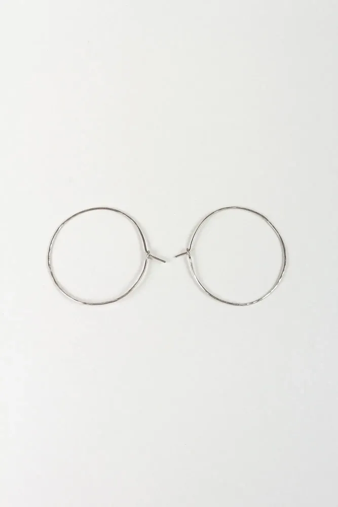 Jewelry - Light M Hoop Earrings - CAPA DESIGN LLC