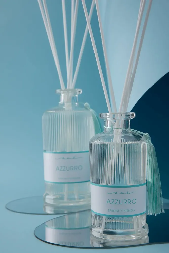 Parfums d'intérieur - DIFFUSORE 200 ML AME' AZZURRO - AMÉ