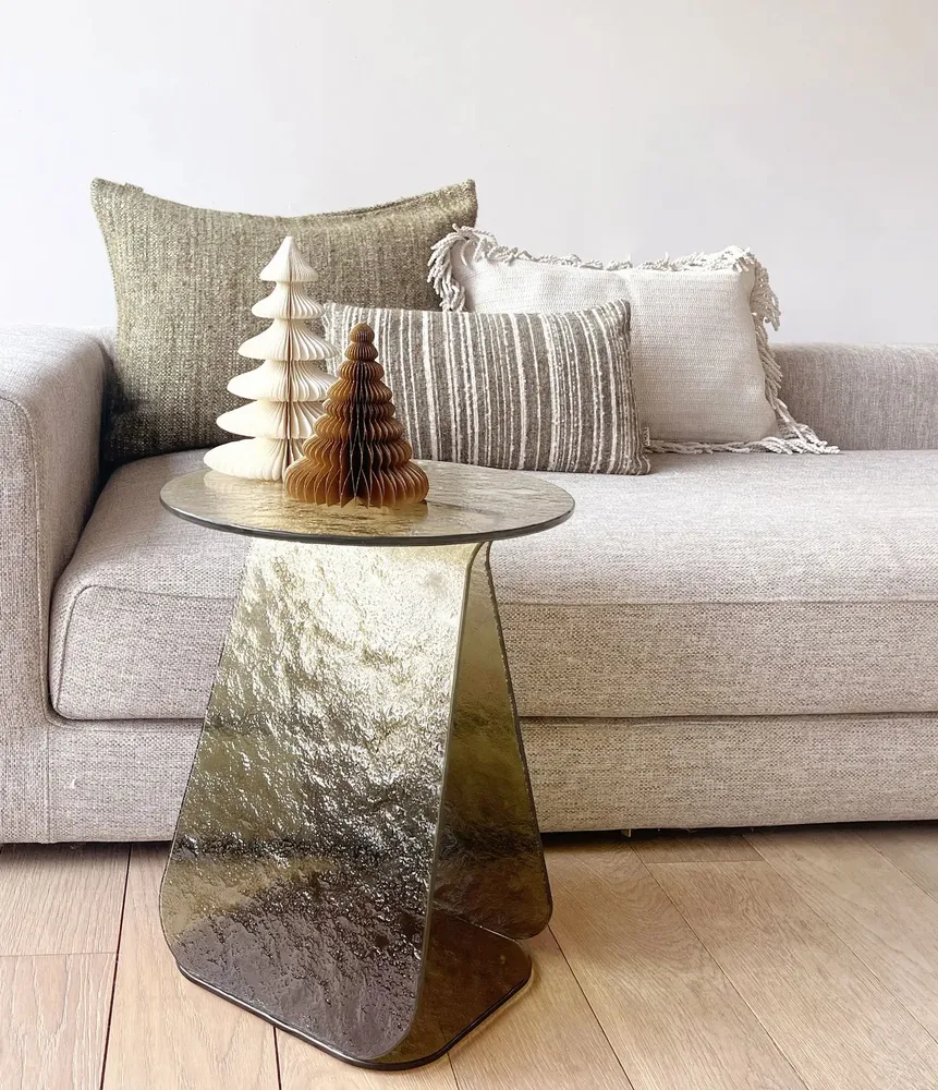 Decorative objects - YOUMY round glass table - MADEMOISELLE JO