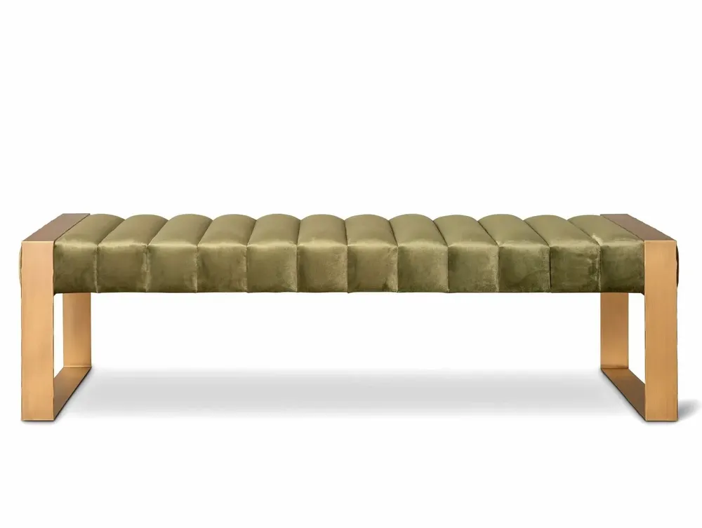 Benches for hospitalities & contracts - Dawn Bench in Light Bronze - DUISTT