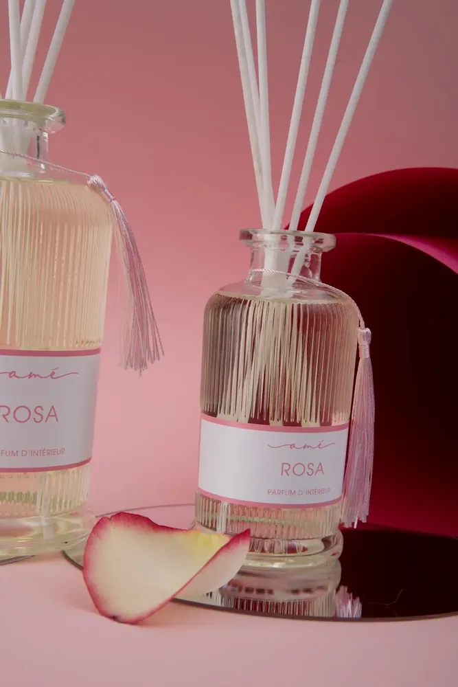 Parfums d'intérieur - DIFFUSORE 200 ML AME' ROSA - AMÉ