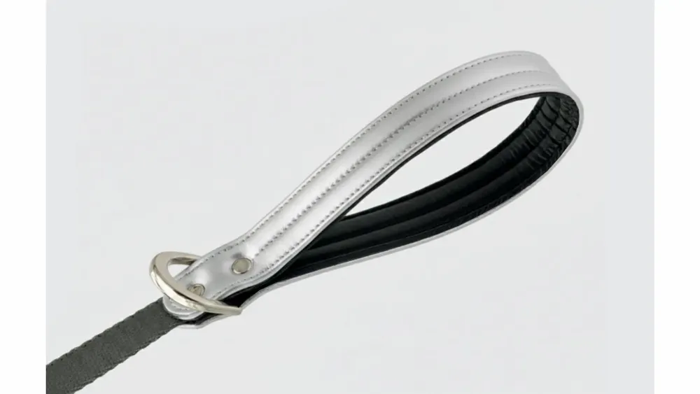 Cadeaux - Laisse Churchill - laisse pour chien - argenté - 90/150 cm - BY CHURCHILL.®