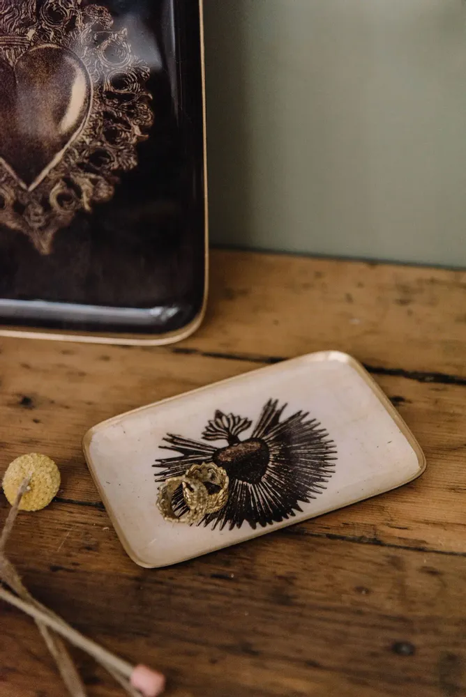 Trays - Heart ray solo tray - BONCOEURS