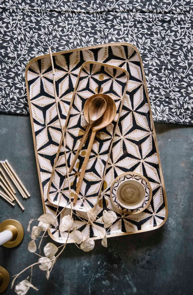 Trays - Stars carbon tray - BONCOEURS