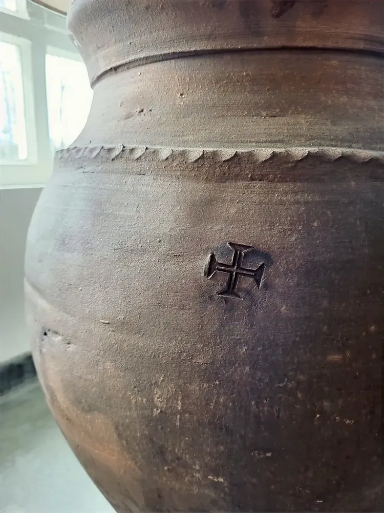 Lampadaires - Lampadaire rustique en terre cuite N°54 - Lampadaire - éclairage - ARTISAN BY MF