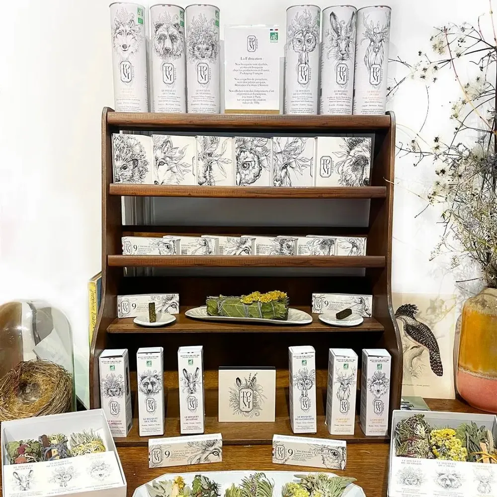 Gifts - Little Hedgehog Bouquet - Organic Fumigation Stick - TOTEM NATURE