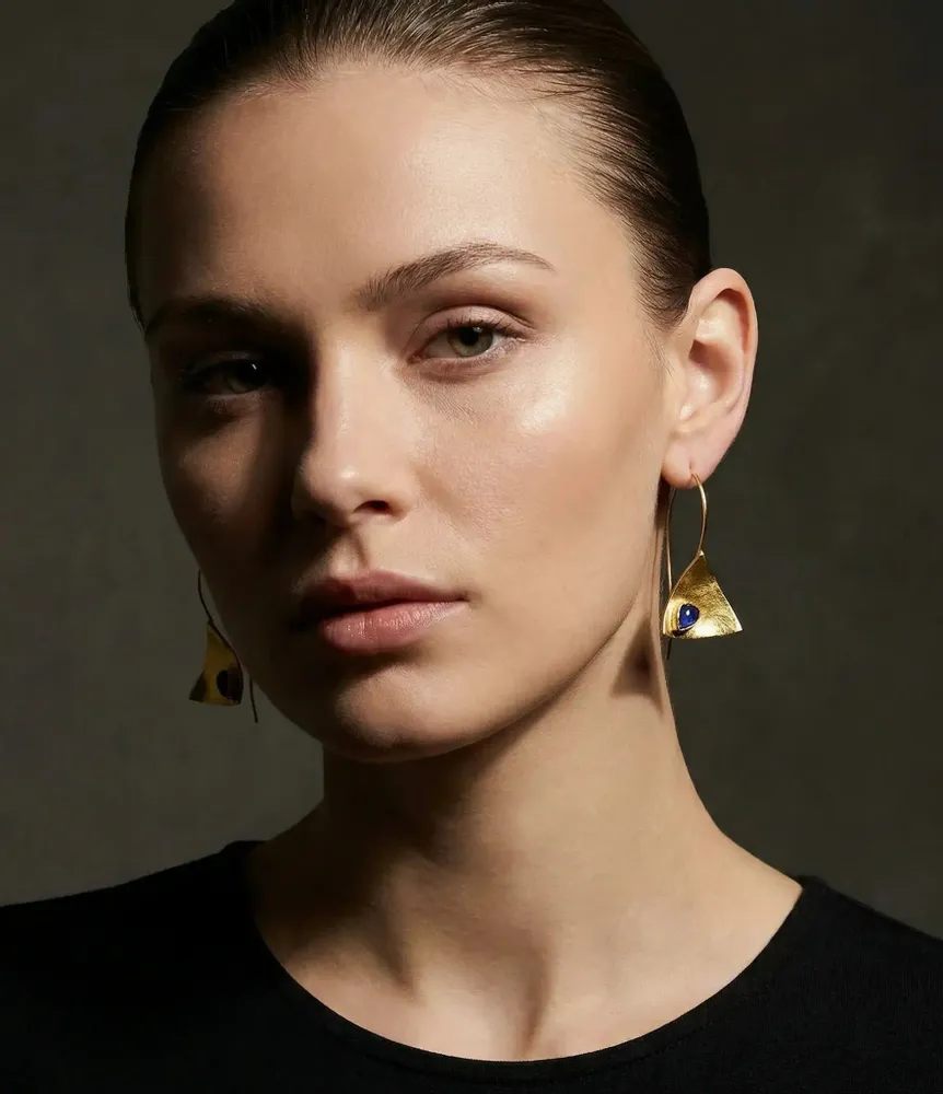 Bijoux - Boucles d'oreilles Sail - V UNIQUENESS FINE GREEK JEWELRY