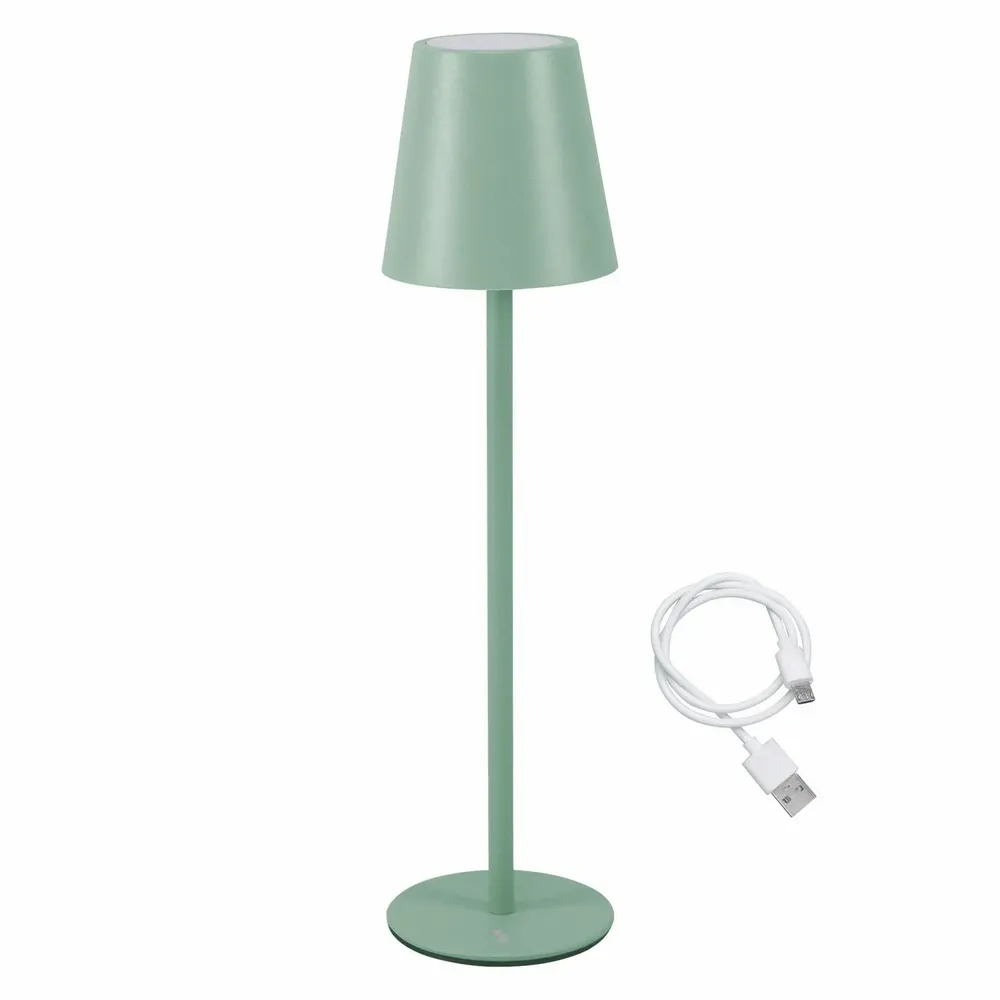 Lampes à poser - BEPER P207ILI203 Lampe de table rechargeable, lumière LED sans fil, intensité réglable, USB inclus - Portable pour le bureau, la table de nuit ou l'ex - BEPER SRL