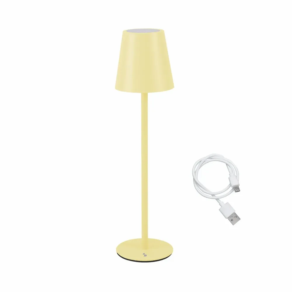 Lampes à poser - BEPER P207ILI207 Lampe de table rechargeable, lumière LED sans fil, intensité réglable, lampe de chevet, USB inclus - BEPER SRL