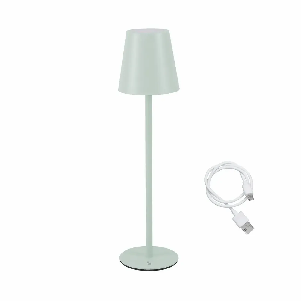 Table lamps - BEPER P207ILI208 Rechargeable Table Lamp, Wireless LED Light, Dimmable, Bedside Lamp, USB Included - BEPER SRL