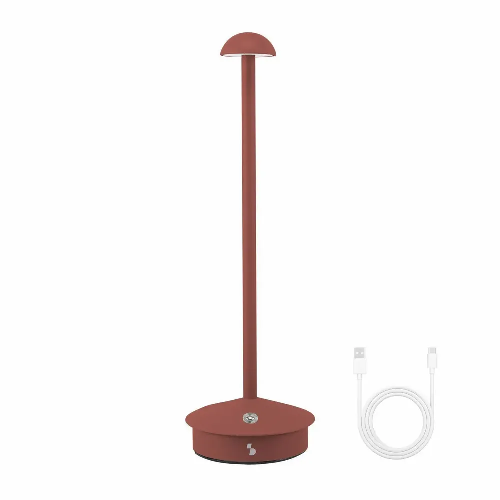 Table lamps - BEPER P207ILI151 Wireless Rechargeable Table Lamp, 3 Colour Tones, Dimmable, USB Type-C Included - BEPER SRL