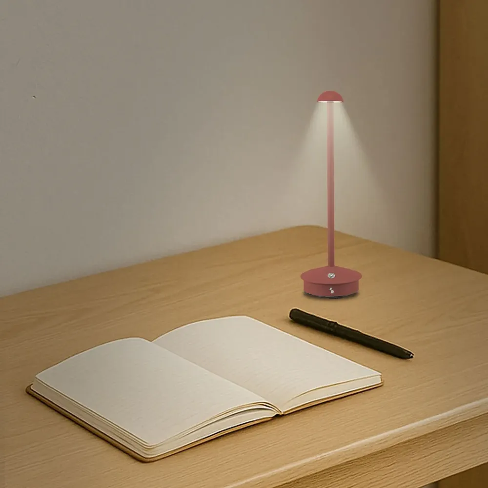 Table lamps - BEPER P207ILI151 Wireless Rechargeable Table Lamp, 3 Colour Tones, Dimmable, USB Type-C Included - BEPER SRL