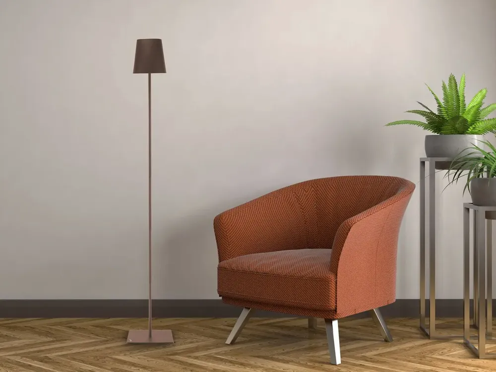 Lampes à poser - BEPER P201UTP405 XL lampadaire réglable en hauteur, câble USB type-C lampe rechargeable, 3 nuances de lumière - BEPER SRL