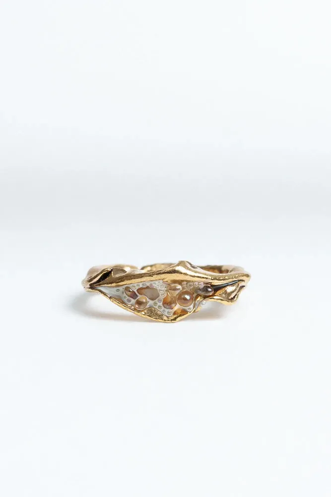 Jewelry - Sea Lettuce Ring - CAPA DESIGN LLC