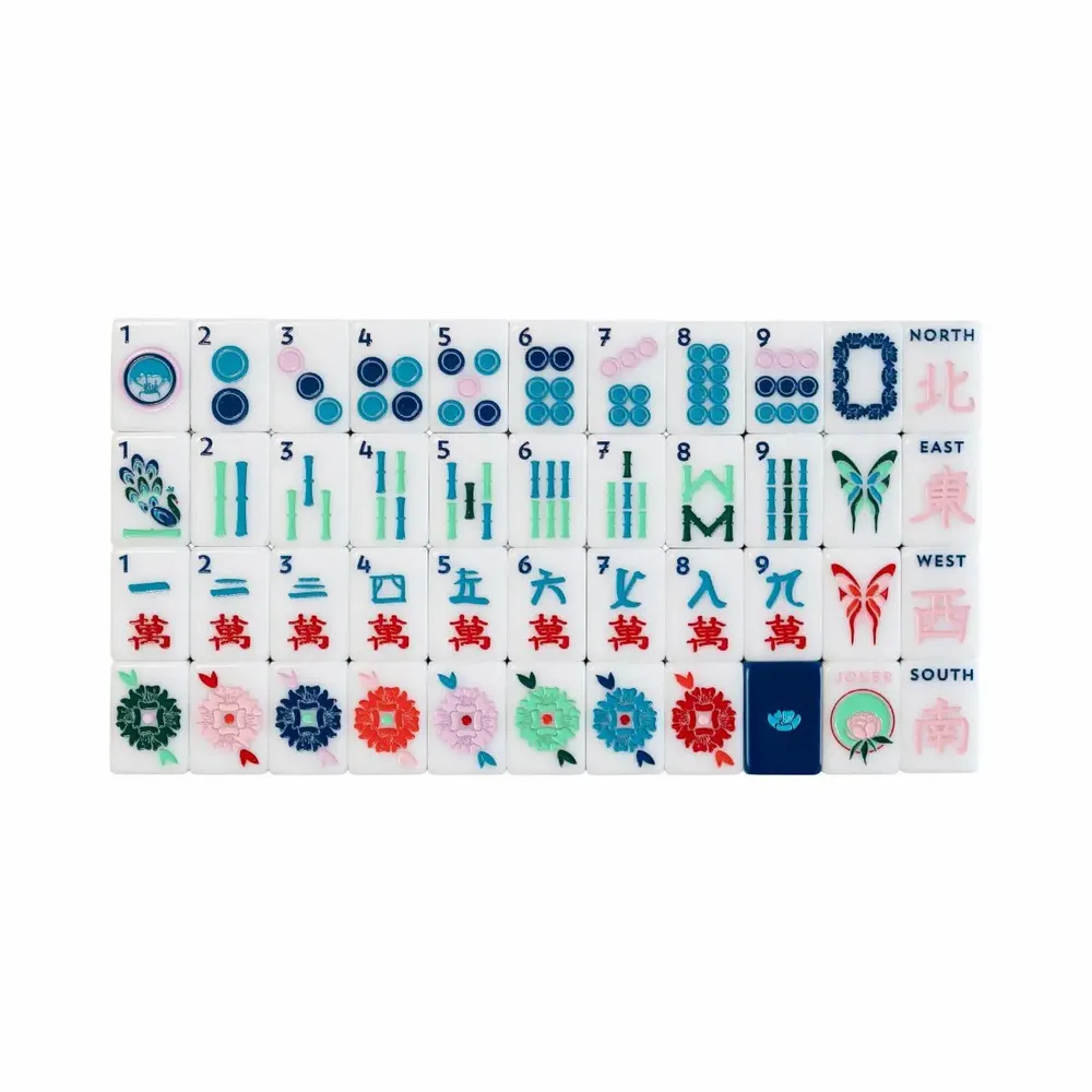 Cadeaux - Carreaux de maison bleus et blancs - THE MAHJONG HOUSE